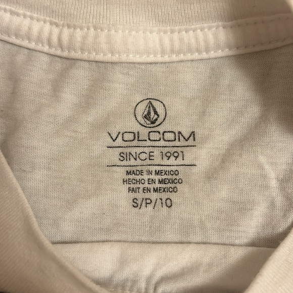 White volcom longsleeve - Picture 2 of 3